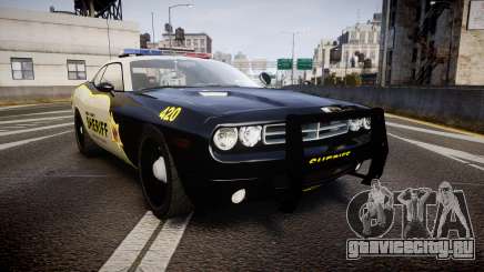 Dodge Challenger MCSO [ELS] для GTA 4