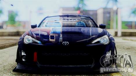 Toyota GT86 для GTA San Andreas