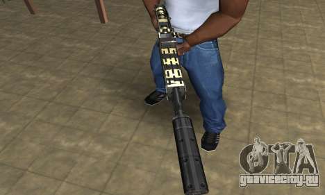 Gold Lines Combat Shotgun для GTA San Andreas