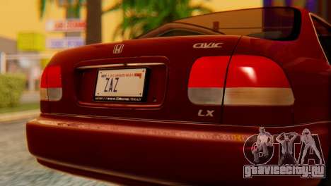 Honda Civic JnR Tuning для GTA San Andreas