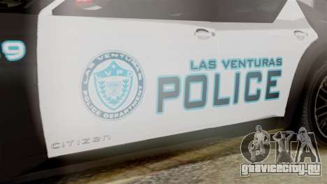 Hunter Citizen from Burnout Paradise Police LV для GTA San Andreas
