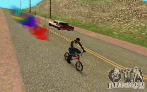 Bike Smoke для GTA San Andreas