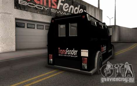 Машина доставки тюнинг-деталей для GTA San Andreas
