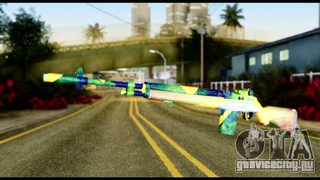 Brasileiro Rifle для GTA San Andreas