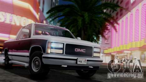 GMC Sierra 2500 Extended Cab 1992 для GTA San Andreas