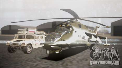 Mil Mi-24W Polish Land Forces для GTA San Andreas