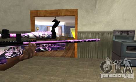 Neon Sniper Rifle для GTA San Andreas