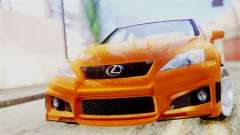 Lexus IS F для GTA San Andreas