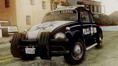 Volkswagen Beetle 1963 Policia Federal для GTA San Andreas