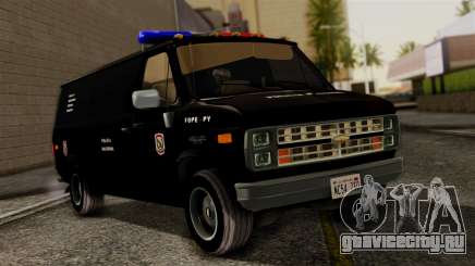 Chevrolet Chevy Van G20 Paraguay Police для GTA San Andreas