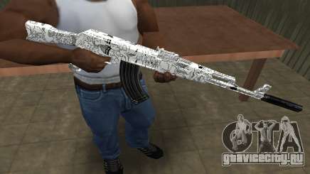 Camper AK-47 для GTA San Andreas