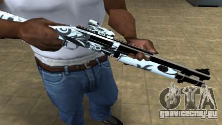 White Shotgun для GTA San Andreas