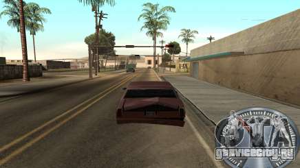 Железный спидометр для GTA San Andreas