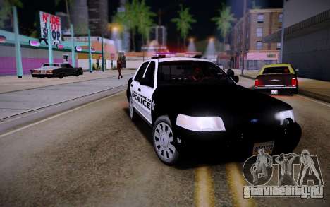Ford Crown Victoria Police для GTA San Andreas