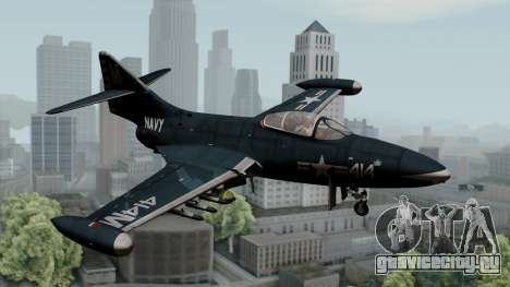 Grumman F9F-5 Phanter для GTA San Andreas