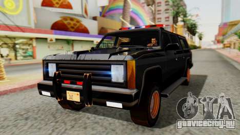 FBI Rancher with Lightbars для GTA San Andreas