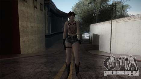 Resident Evil HD - Rebecca Chambers Cowgirl для GTA San Andreas