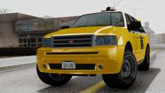 Vapid Landstalker Taxi SR 4 Style Flatshadow для GTA San Andreas