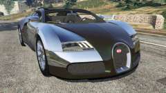 Bugatti Veyron Grand Sport v3.0 для GTA 5