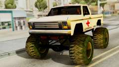 Новая оригинальная покраска для Monster A для GTA San Andreas
