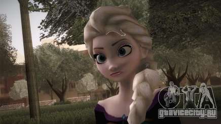 Elsa Frozen HQ Dress для GTA San Andreas