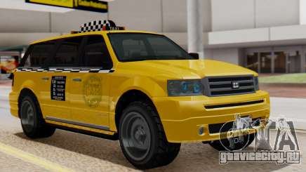 Landstalker Taxi SR 4 Style Flatshadow для GTA San Andreas