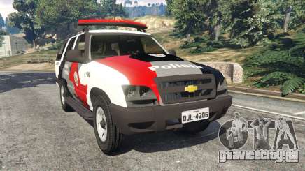Chevrolet Blazer Sao Paulo State Police для GTA 5