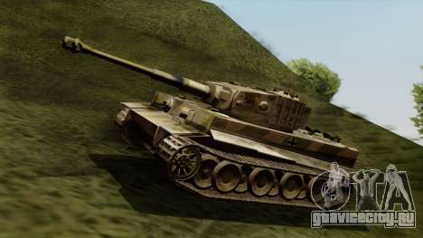 Panzerkampfwagen VI Ausf. E Tiger для GTA San Andreas