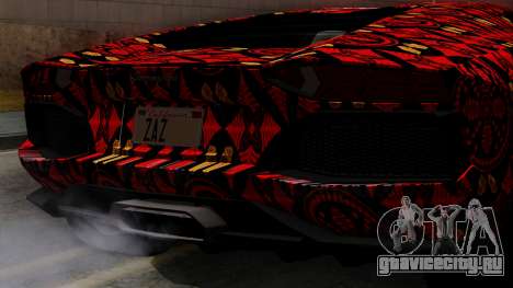 Lamborghini Aventador LP-700 Batik для GTA San Andreas