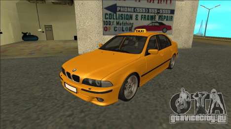 1999 BMW 530d E39 Taxi для GTA San Andreas