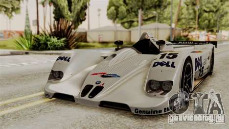 BMW V12 LMR 1999 Stock для GTA San Andreas