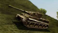 Panzerkampfwagen VI Ausf. E Tiger для GTA San Andreas