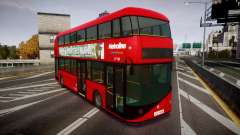 Wrightbus New Routemaster Metroline для GTA 4