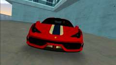 Ferrari 458 Speciale для GTA Vice City