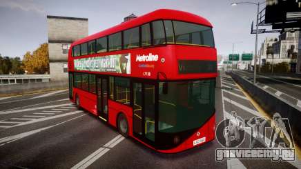 Wrightbus New Routemaster Metroline для GTA 4