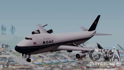 Boeing 747-100 British Overseas Airways для GTA San Andreas