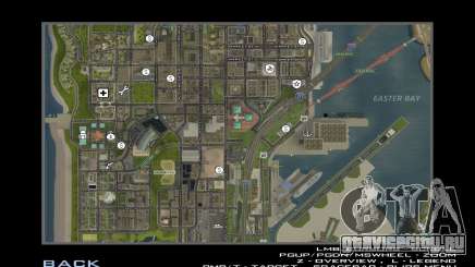 HD карта для Diamondrp для GTA San Andreas