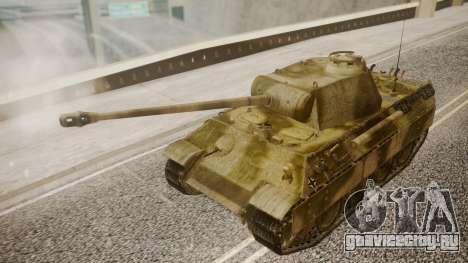 Panzerkampfwagen V Ausf. A Panther для GTA San Andreas