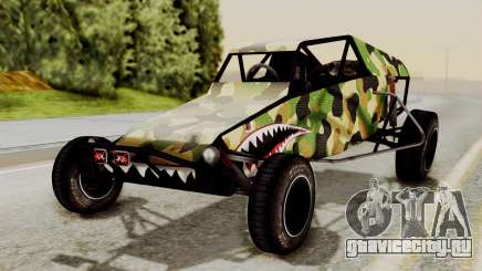 Buggy Camo Shark Mouth для GTA San Andreas