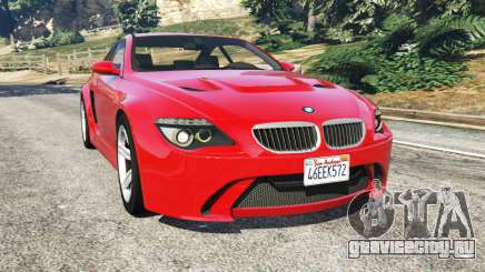 BMW M6 (E63) WideBody v0.1 [red] для GTA 5