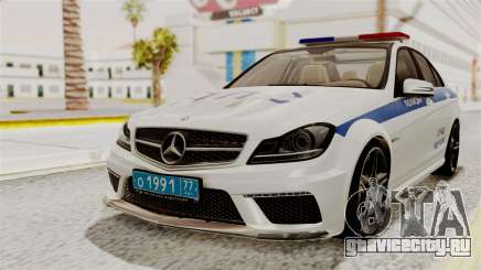 Mercedes-Benz С63 AMG ГИБДД МВД для GTA San Andreas