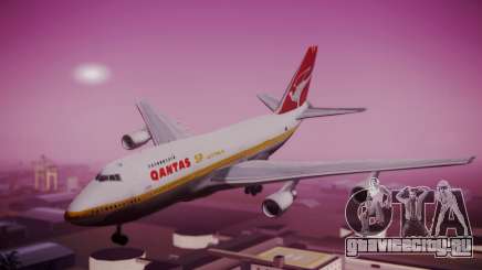 Boeing 747SP Qantas Gold для GTA San Andreas