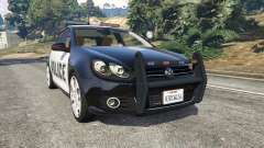 Volkswagen Golf Mk6 Police для GTA 5