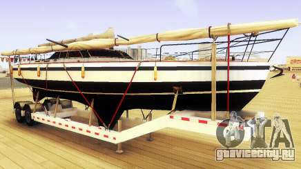 GTA V Big Boat Trailer для GTA San Andreas