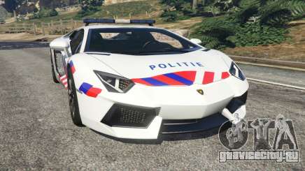 Lamborghini Aventador LP700-4 Dutch Police v5.5 для GTA 5