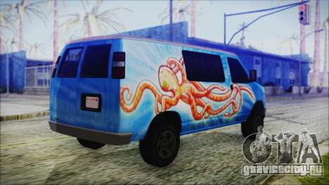 GTA 5 Bravado Paradise Octopus Artwork для GTA San Andreas