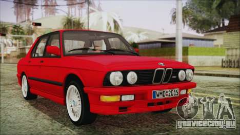 BMW M5 E28 1988 для GTA San Andreas