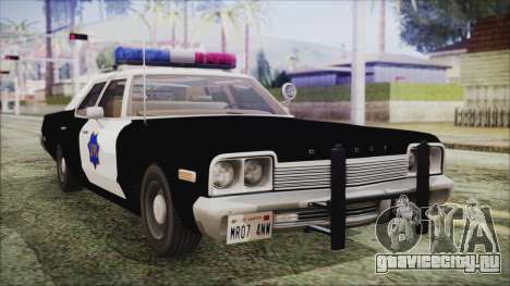 Dodge Monaco 1974 SFPD для GTA San Andreas