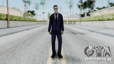 GMAN v2 from Half Life для GTA San Andreas