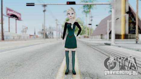Elsa with Over-the-Knee Socks для GTA San Andreas